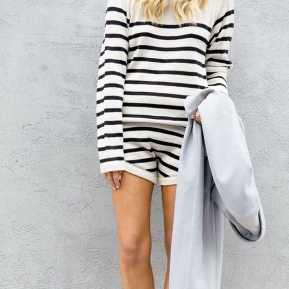 The Bare Road Pants - The Bare Road knit sweater playsuit romper